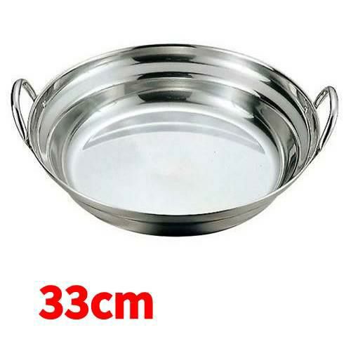 【飲食店定番】寄せ鍋 33cm 18-0 モモ 桃印