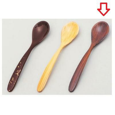 スプーン 新スプーン 紫檀木目