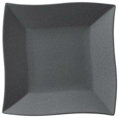 28cm皿(黒曜)波形