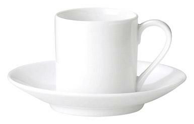 デミタス受皿(ノーブルホワイト)デミタス・エスプレッソ・碗皿