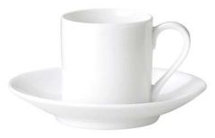 デミタス受皿(ノーブルホワイト)デミタス・エスプレッソ・碗皿