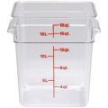 フードコンテナ角型 クリアタイプ CAMBRO　本体 18SFSCW　【グループA】