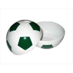 お子様ランチ皿 サッカーボール 小(仕切なし)グリーン