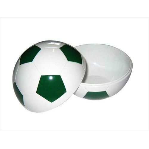 お子様ランチ皿 サッカーボール小(仕切なし)YB-SRSG グリーン