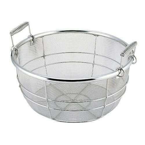 料理鍋用 揚げザル (手付) 33cm用