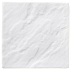 16cmスクエアプレート(ハマ付き)(ホワイト)メテオ