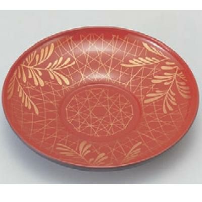 茶托 だるま茶托 朱武蔵野