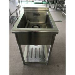 中古】一槽シンク BGあり 幅500×奥行750×高さ800 【送料別途見積