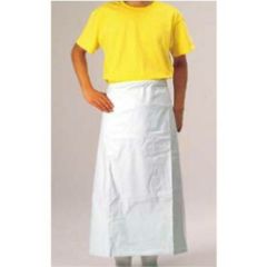 ワンタッチ 前掛 腰下 白 900×900