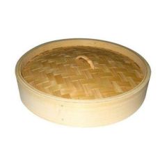 中華セイロ 蓋 21cm 竹製