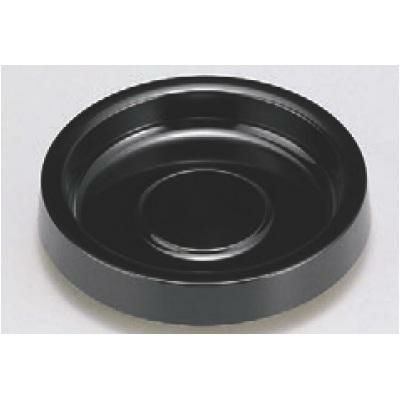 灰皿 丸型灰皿ブラック(中)