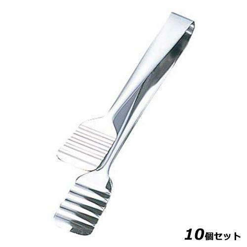 【10セット】T 18-0 ケーキトング 特大 215mm