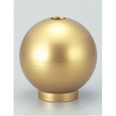 花器  球花器(高足)金塗 高さ182mm×直径:180