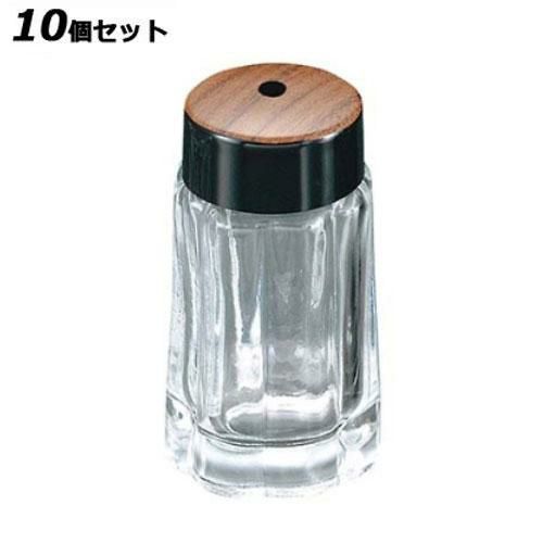 【10セット】69 木目 ようじ入れ ガラス製