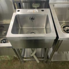 送料無料 BG付ステンレス1槽シンク 600×450 アウトレット EN1BS