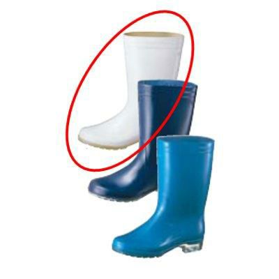 アキレス 長靴 タフテックホワイト62 透明底 29cm 白