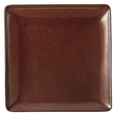 20cm四角皿(釉彩)角皿