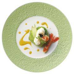 コーラル 27cmディナーGreenディナープレートセレクション04