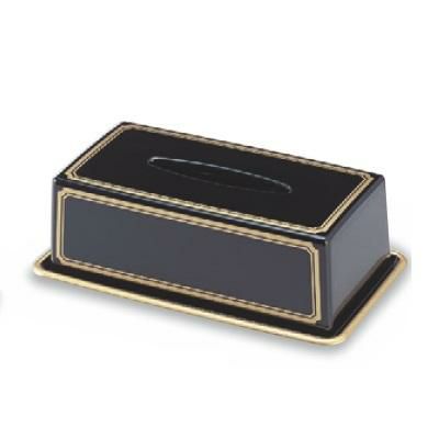 ティシュカバー  (大)ティッシュボックス黒天金(深型) 幅308mm×奥行175mm×高さ103mm