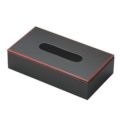 ティシュカバー  ティッシュボックス浅型黒天朱 幅270mm×奥行145mm×高さ65mm