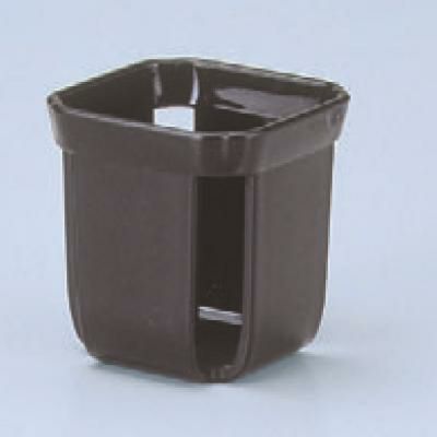 おしぼり受け おしぼり&伝票立て 茶パール