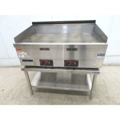 業務用/新品】【マルゼン】ガスグリドル サーモスタット付 MGG