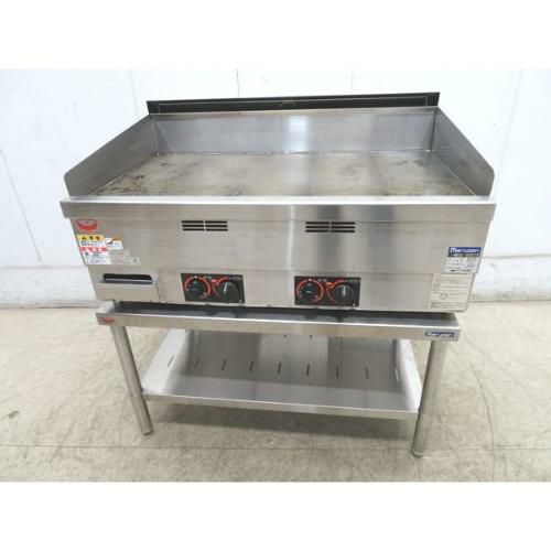 業務用/新品】【マルゼン】ガスグリドル デリカ向け MGG-D096 幅900 