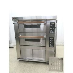 よ*す様 業務用二段デッキオーブン　福岡精魁堂製 デッキオーブン - （ベーカリー機器｜デッキオーブン）