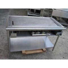 業務用/新品】電気無煙式グリドルテーブル(ステーキ) EGT-9-SL3 幅1300