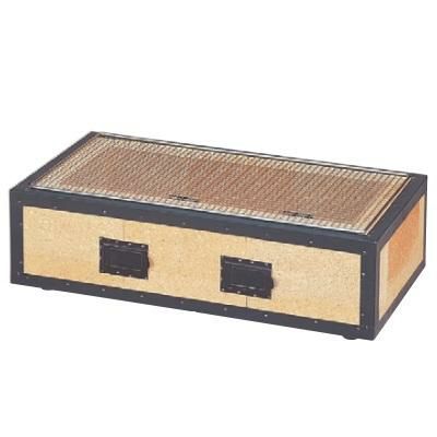 七輪 (大)6~12人用幅広(金網付) 幅700mm×奥行350mm×高さ210mm