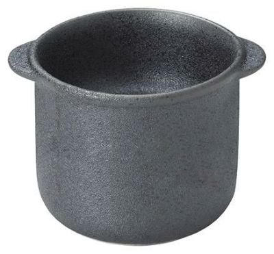 4 1/2インチココット 身レンジシルバーブラック