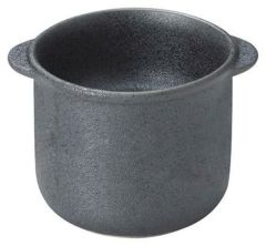 4 1/2インチココット 身レンジシルバーブラック