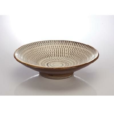 小鹿田焼５寸皿（トビ）