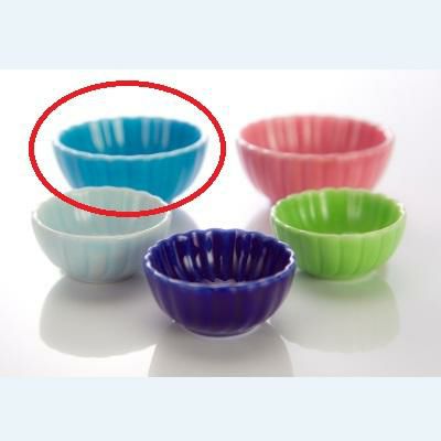 菊型珍味（トルコブルー）