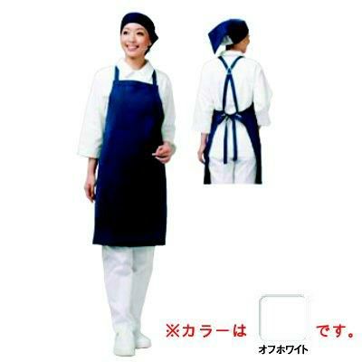 アイメッシュエプロン たすき掛けタイプ E5200-00T オフホワイト