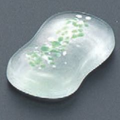 箸置 平枕緑