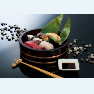 木製桶（７寸）（漆調）