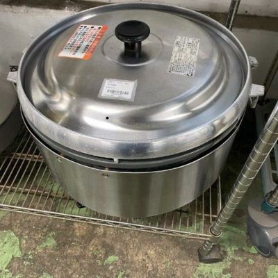 中古】ガス炊飯器 リンナイ(Rinnai) RR-50S2 幅503×奥行406×高さ