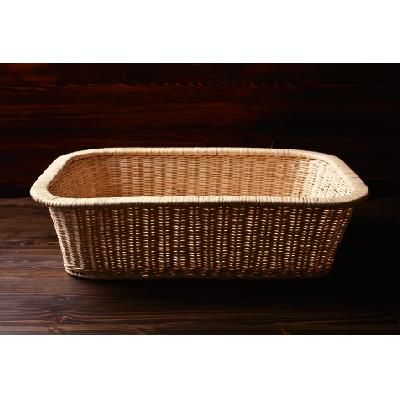 籐ゴザ目脱衣篭（並）（ＴＳＣ加工）