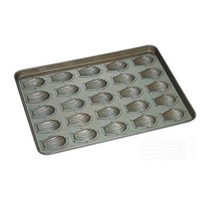 シリコン加工 貝型マドレーヌ型 天板(25ヶ取)