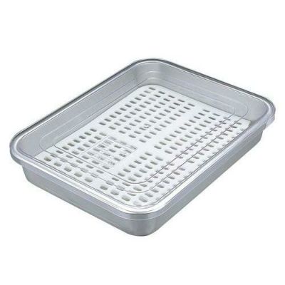 アルマイト 冷凍ケース(目皿付)CP-310