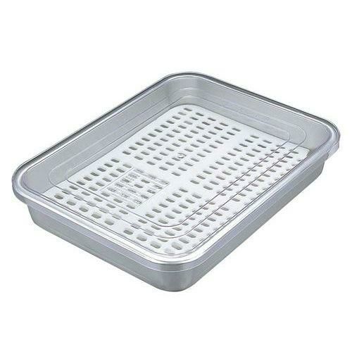 冷凍ケース (目皿付) アルマイト CP-310 