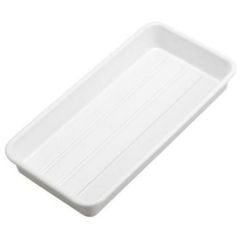 ハムバット 深型 白 ABS樹脂 410×205×H55