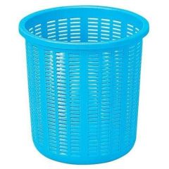 サンコー 万能バスケット 1型(深型)ブルー PE