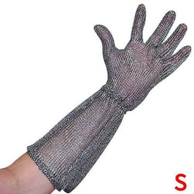 ニロフレックス メッシュ手袋ロングカフ付(1枚)S オールステンレス