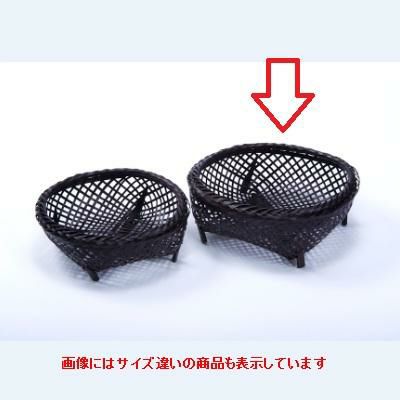 染竹菱目四つ足篭（大）（生地）