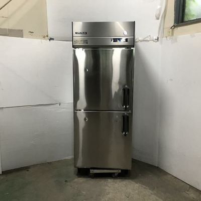 業界最長1年保証】【中古】縦型冷凍冷蔵庫 1凍1蔵 左吊元