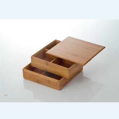 スス竹7寸松花堂弁当(二段)