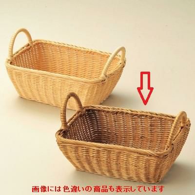 籐パン篭（両手付）（ＢＲ）