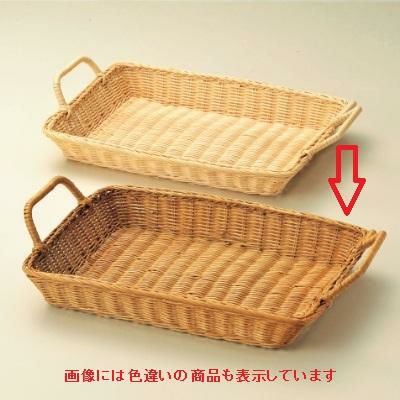 籐パン篭（両角手付）（ＢＲ）